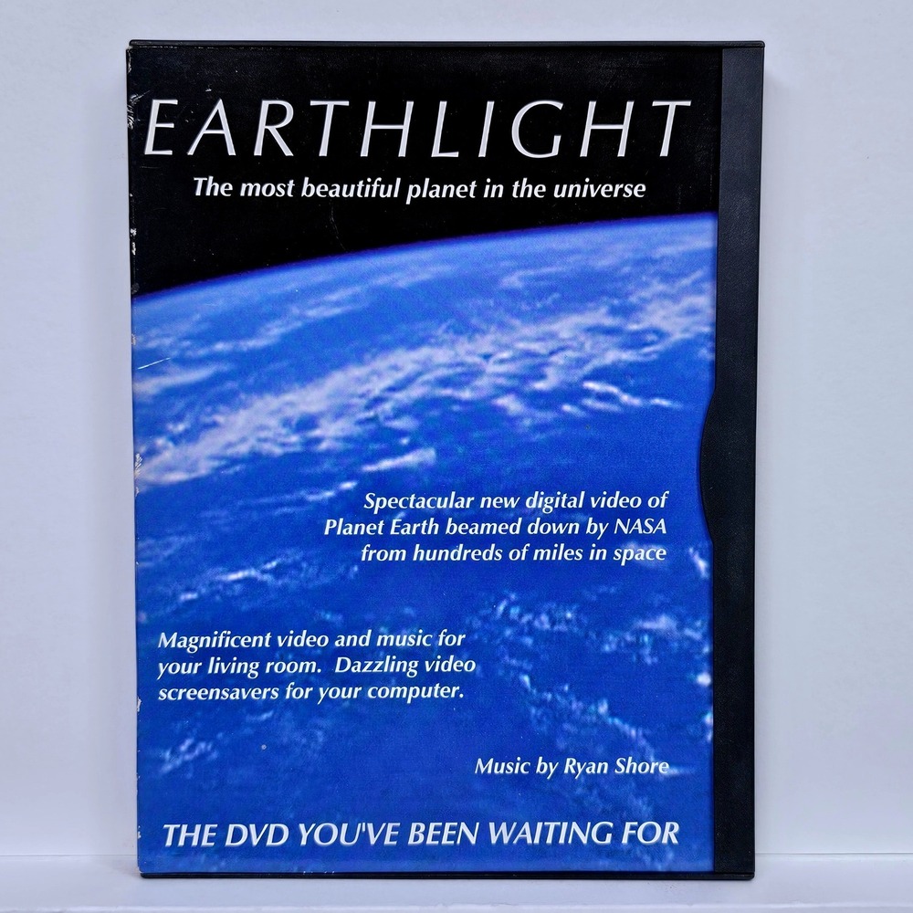 Earthlight Most Beautiful Planet‎ NASA DVD Space Exploration Ryan Shore Relax